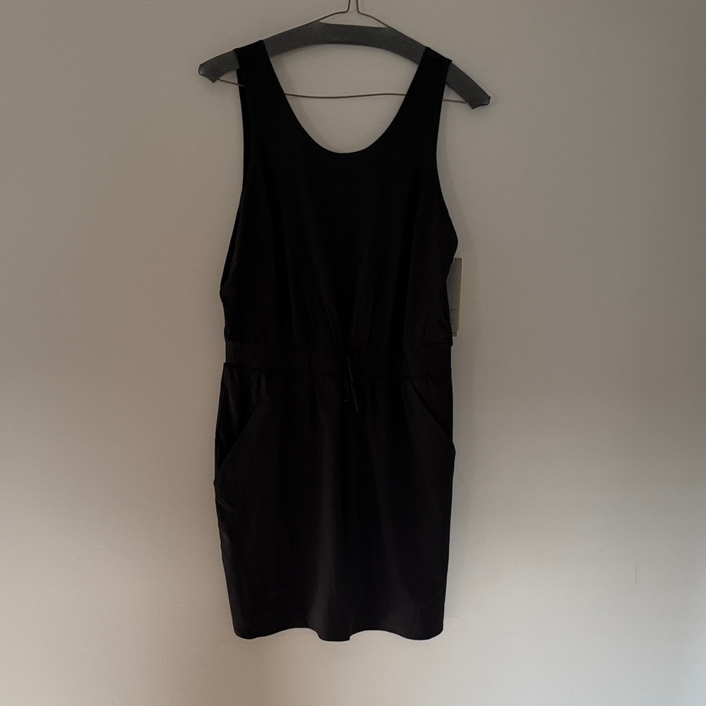 All in Motion Black Mini Dress